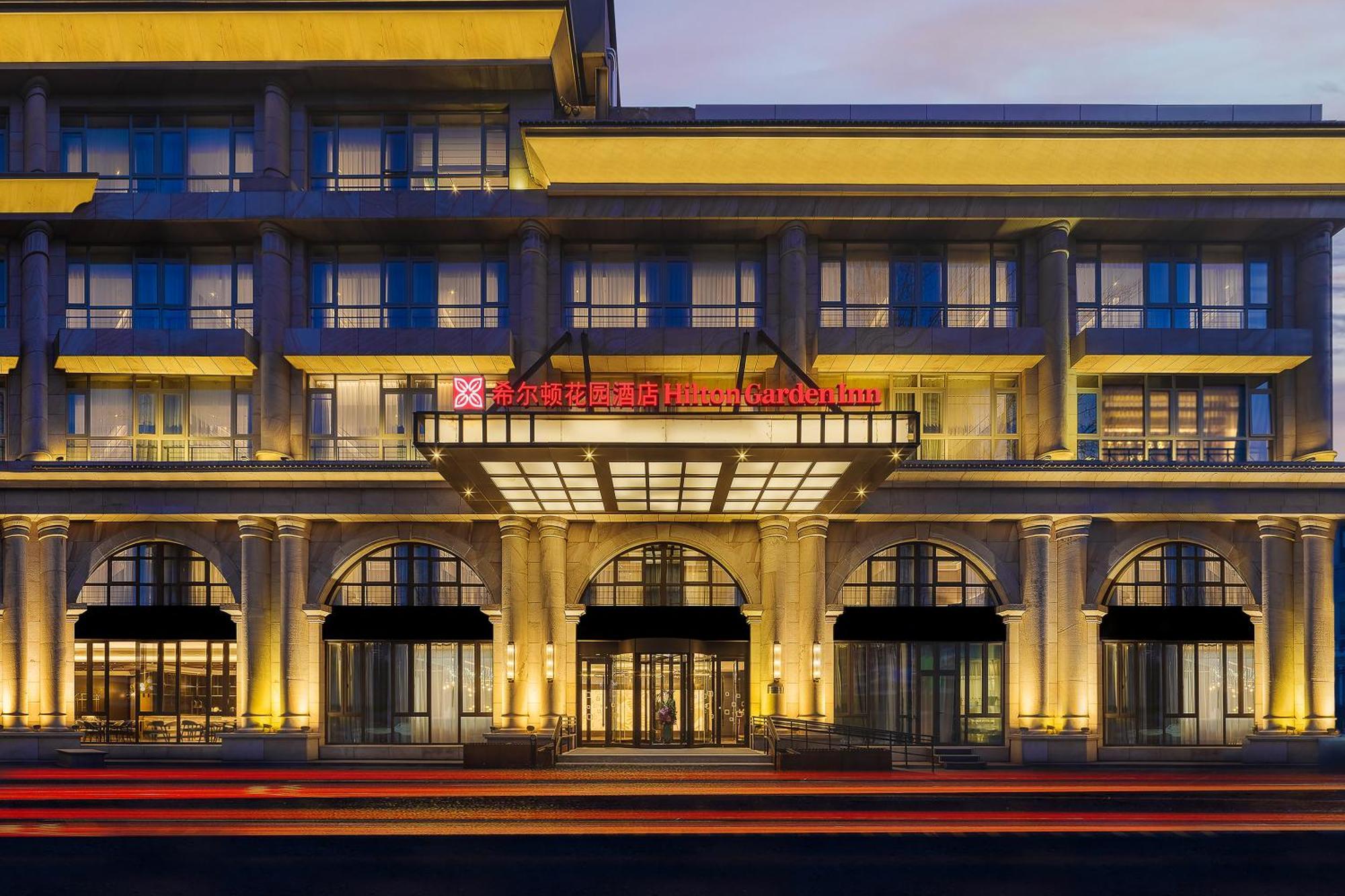 Hilton Garden Inn Beijing Guomao Buitenkant foto