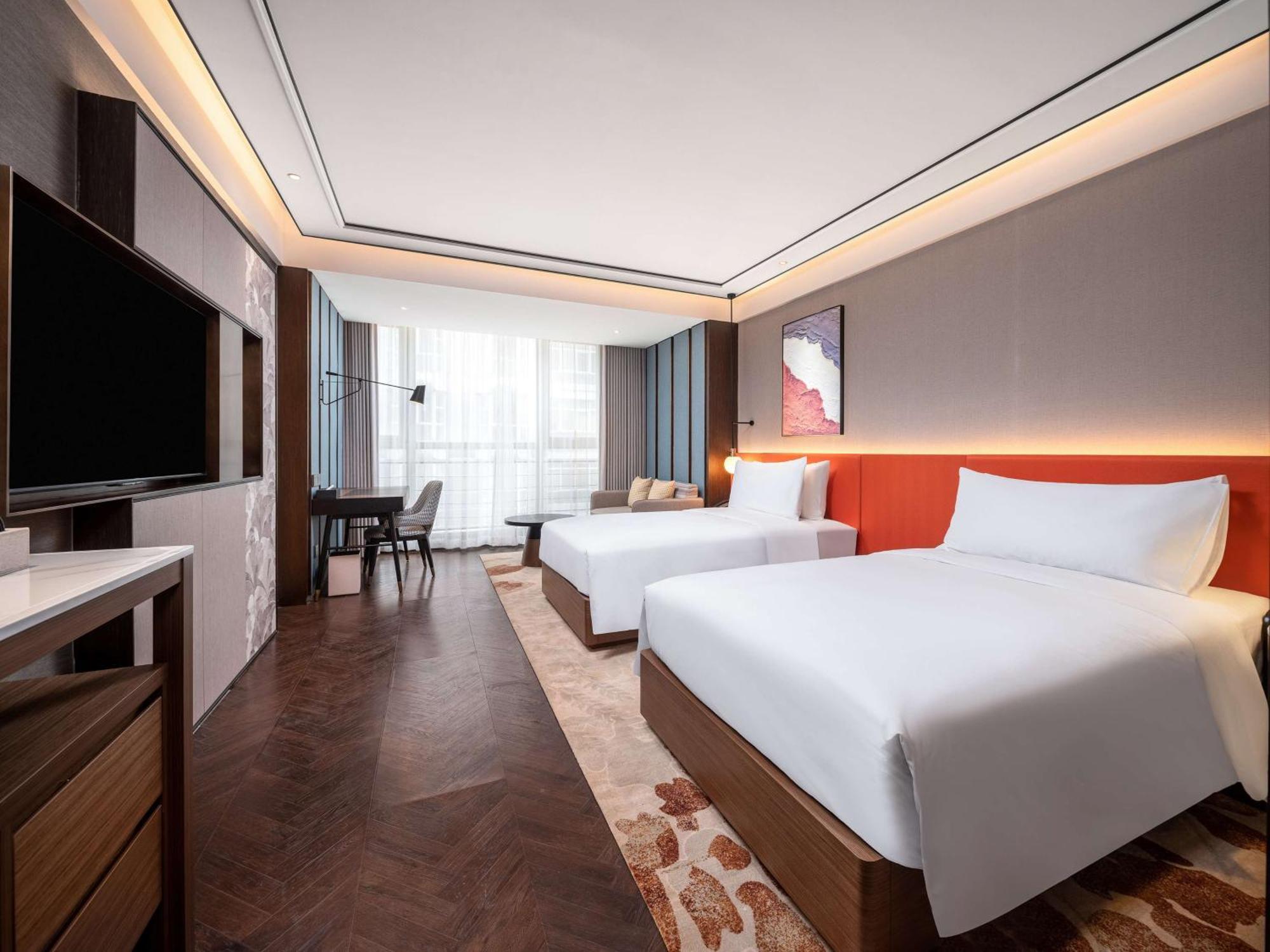 Hilton Garden Inn Beijing Guomao Buitenkant foto