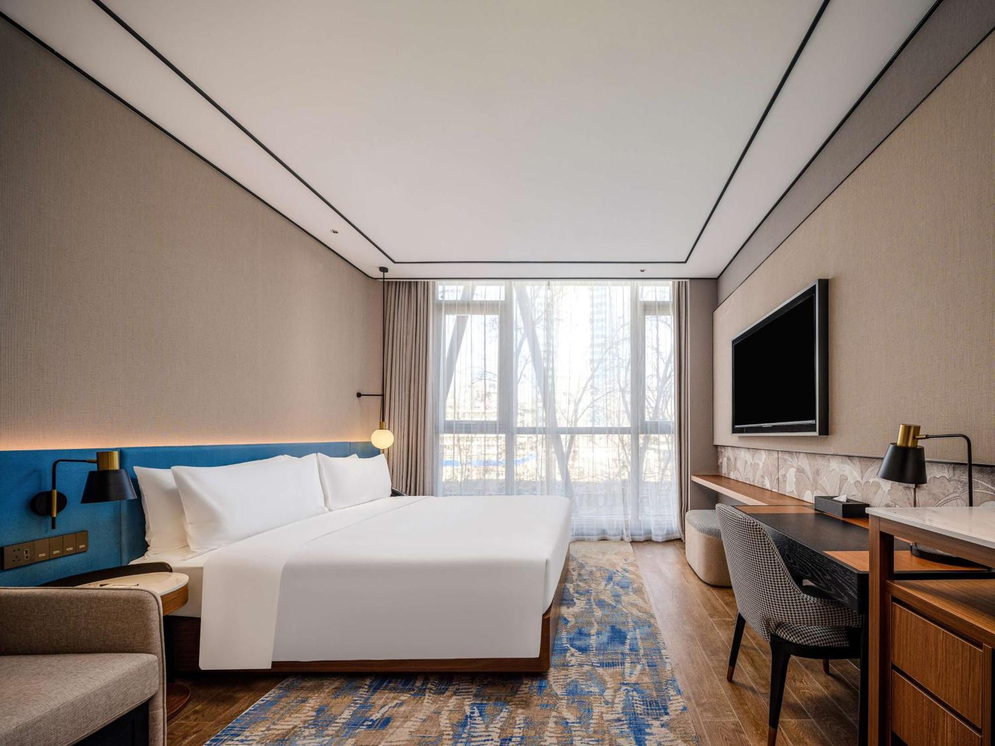 Hilton Garden Inn Beijing Guomao Buitenkant foto