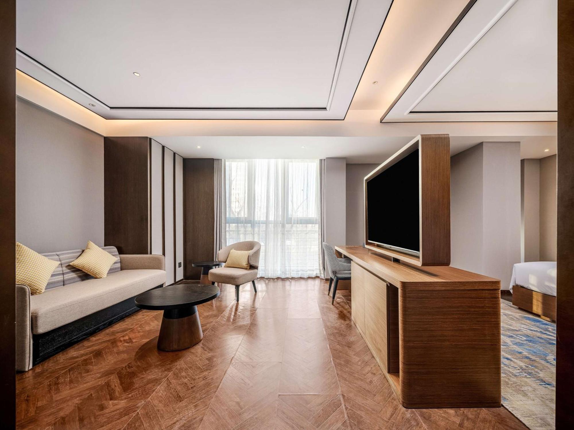 Hilton Garden Inn Beijing Guomao Buitenkant foto