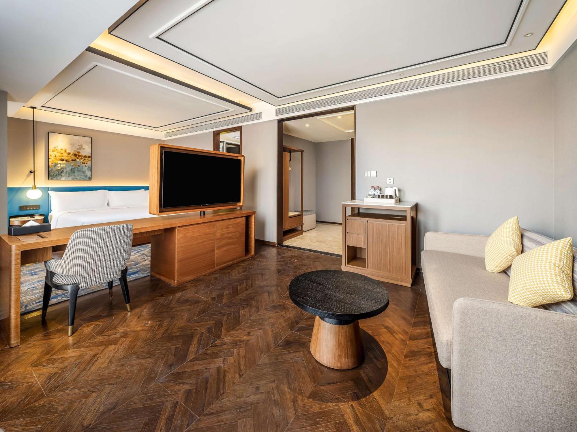 Hilton Garden Inn Beijing Guomao Buitenkant foto