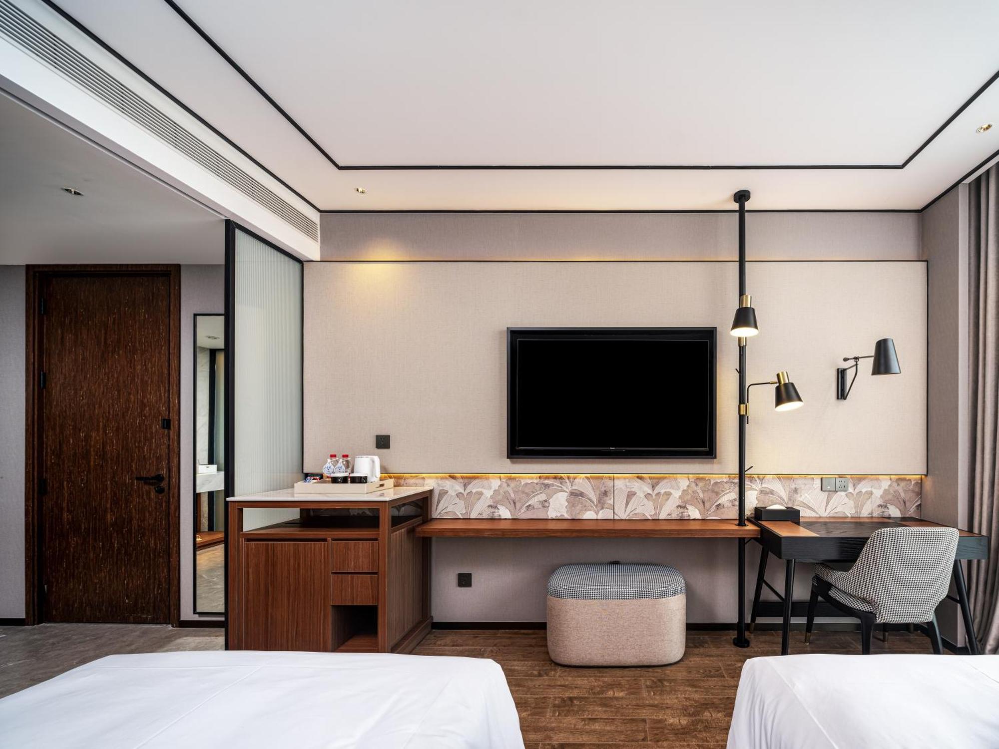 Hilton Garden Inn Beijing Guomao Buitenkant foto
