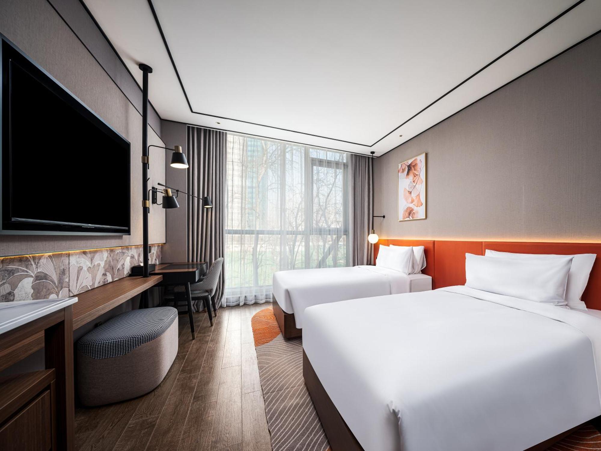 Hilton Garden Inn Beijing Guomao Buitenkant foto